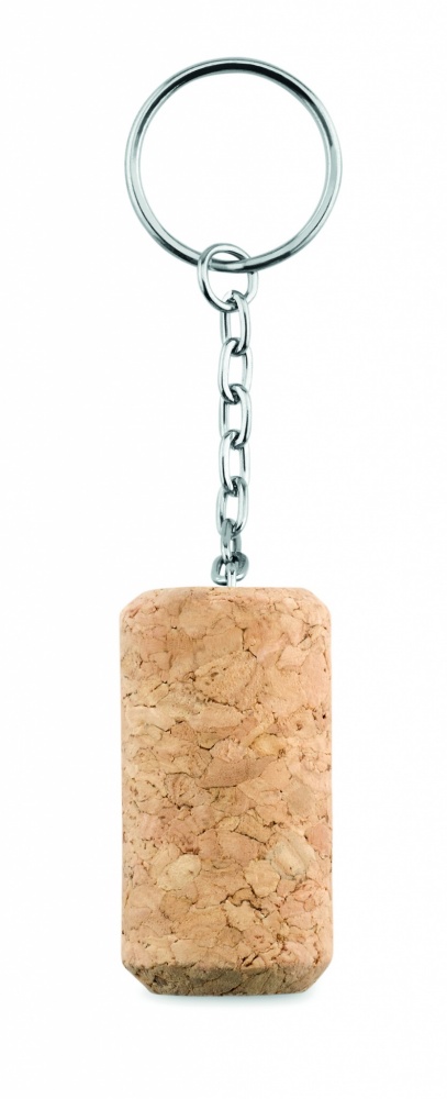 Logotrade promotional gift image of: Wine cork key ring Sigulda