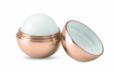 Logotrade business gift image of: Round lip balm UV finish