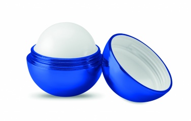 Logo trade business gift photo of: Round lip balm UV finish
