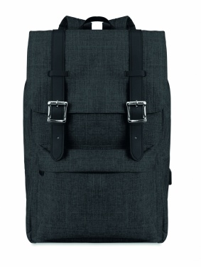 Logo trade promotional merchandise photo of: Backpack in 600D polyester