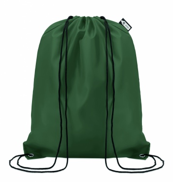 Logotrade promotional gift picture of: 190T RPET drawstring bag