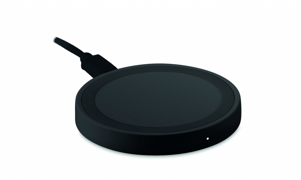 Logo trade promotional giveaway photo of: Small wireless charger 5W