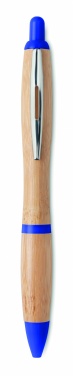 Logotrade business gift image of: Ballpoint pen made of ABS and bamboo