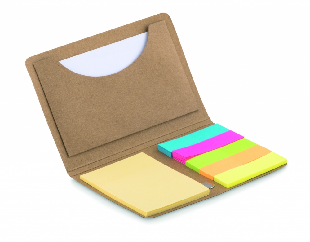 Logotrade promotional items photo of: Card holder with memo set