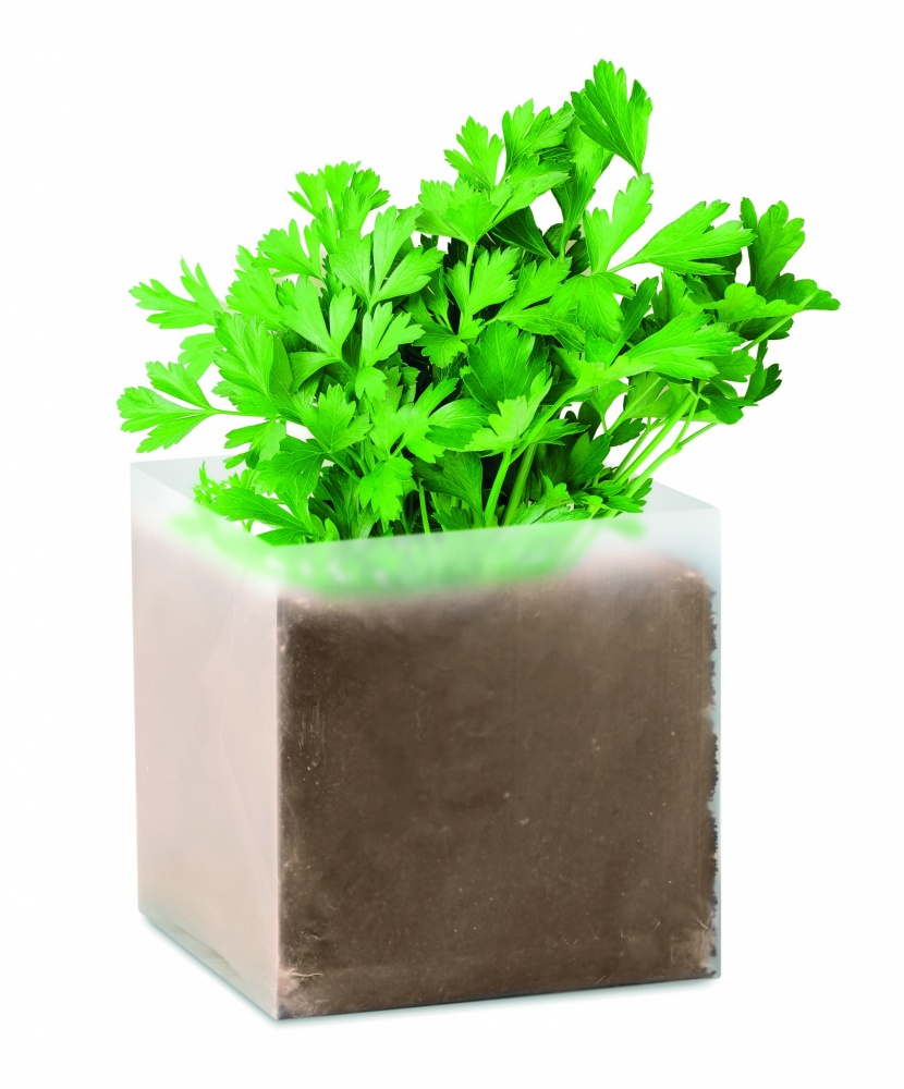 Logo trade promotional items picture of: Compost with seeds "PARSLEY"