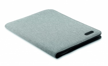 Logo trade promotional items image of: A4 conference folder zipped
