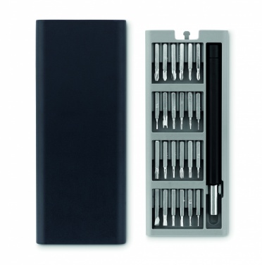 Logo trade business gift photo of: 24 screwdriver set in case