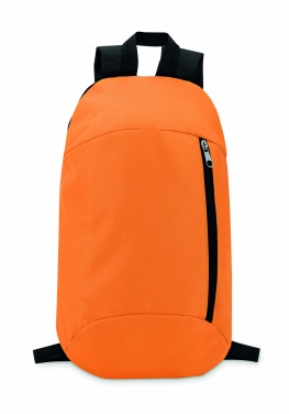 Logo trade promotional merchandise image of: Backpack with front pocket