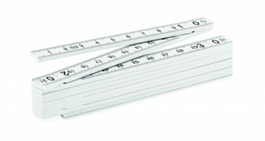 Logotrade promotional products photo of: Folding ruler 1m