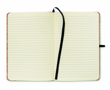 Logotrade advertising products photo of: A5 cork notebook 96 lined