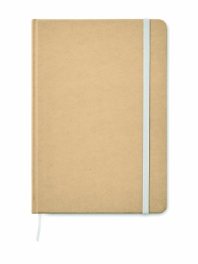 Logotrade promotional item picture of: A5 recycled notebook 80 lined