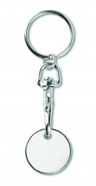 Logotrade promotional merchandise image of: Key ring token (€uro token)