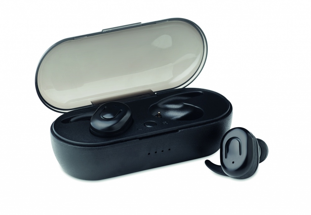 Logotrade advertising product image of: TWS earbuds with charging box