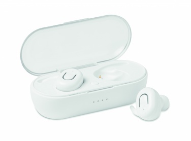 Logotrade promotional gift picture of: TWS earbuds with charging box