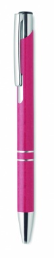 Logotrade promotional giveaway image of: Wheat Straw/ABS push type pen