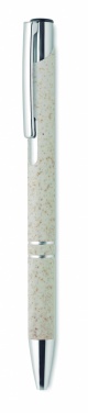 Logotrade corporate gift image of: Wheat Straw/ABS push type pen