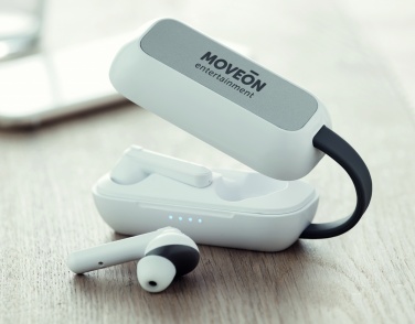 Logotrade promotional gift picture of: TWS wireless charging earbuds