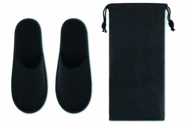 Logotrade promotional product picture of: Pair of slippers in pouch