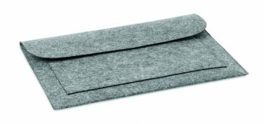 Logotrade advertising products photo of: 15 inch Felt laptop pouch