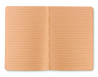 Logotrade promotional product picture of: A5 cork notebook 96 lined