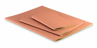 Logotrade promotional merchandise picture of: A6 recycled notebook 80 plain