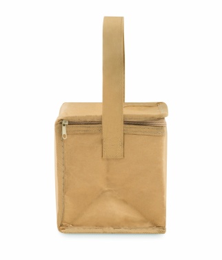 Logo trade promotional giveaways image of: 6 can woven paper cooler bag