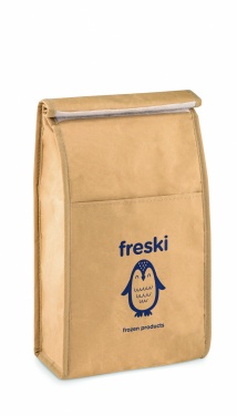 Logo trade promotional gift photo of: Woven paper 3L lunch bag