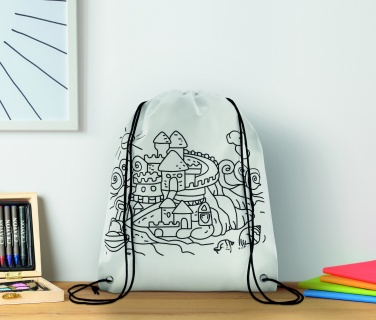 Logotrade advertising product image of: Non woven kids bag with pens