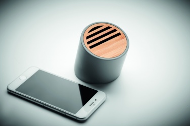 Logo trade advertising products image of: Wireless speaker limestone