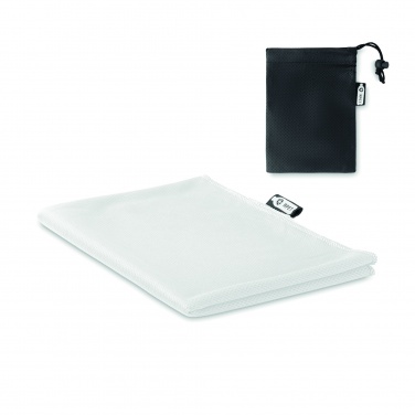 Logo trade promotional gift photo of: RPET sports towel and pouch