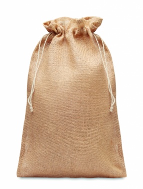 Logotrade advertising products photo of: Large jute gift bag 30x47 cm
