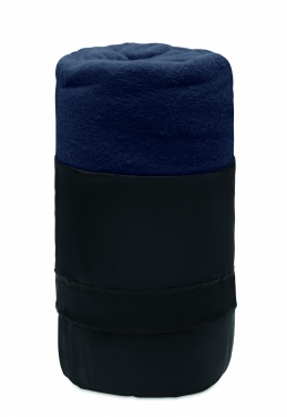 Logo trade promotional item photo of: RPET fleece travel blanket