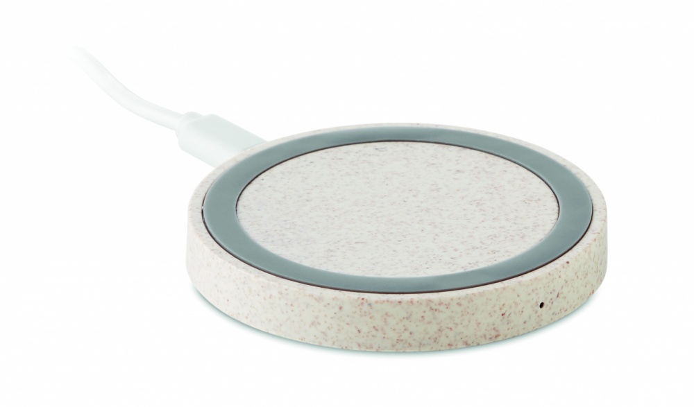 Logotrade promotional merchandise photo of: Wheat straw/ABS charger 5W