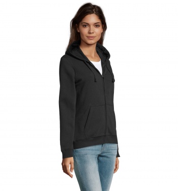 Logotrade advertising product image of: SPIKE WOMEN ZIP HOOD SWEAT
