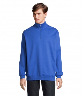 Logo trade advertising products image of: CONRAD Sweat Zip Collar