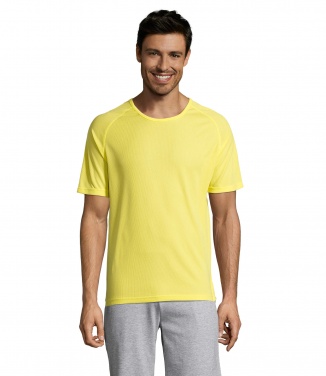 Logo trade corporate gifts image of: SPORTY MEN T-Shirt
