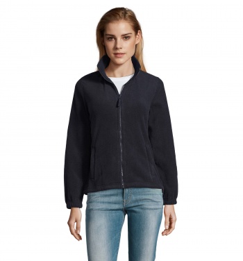 Logo trade promotional items image of: NORTH WOMEN ZIPPED FLEECE