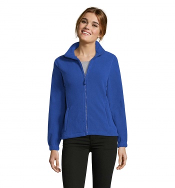 Logotrade corporate gift picture of: NORTH WOMEN ZIPPED FLEECE