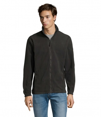 Logo trade promotional merchandise picture of: NORTH Zipped Fleece Jacket