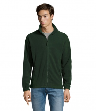Logo trade advertising products picture of: NORTH Zipped Fleece Jacket