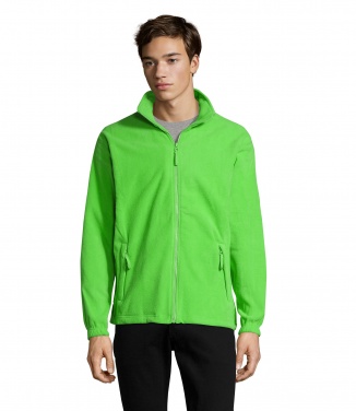 Logo trade promotional giveaway photo of: NORTH Zipped Fleece Jacket