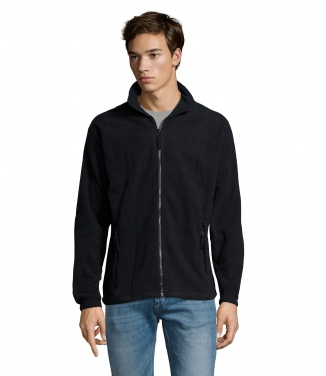 Logo trade promotional merchandise picture of: NORTH Zipped Fleece Jacket
