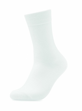 Logo trade promotional products image of: Pair of socks in gift box L