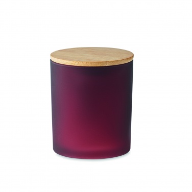 Logo trade promotional products image of: Plant based wax candle 120 gr