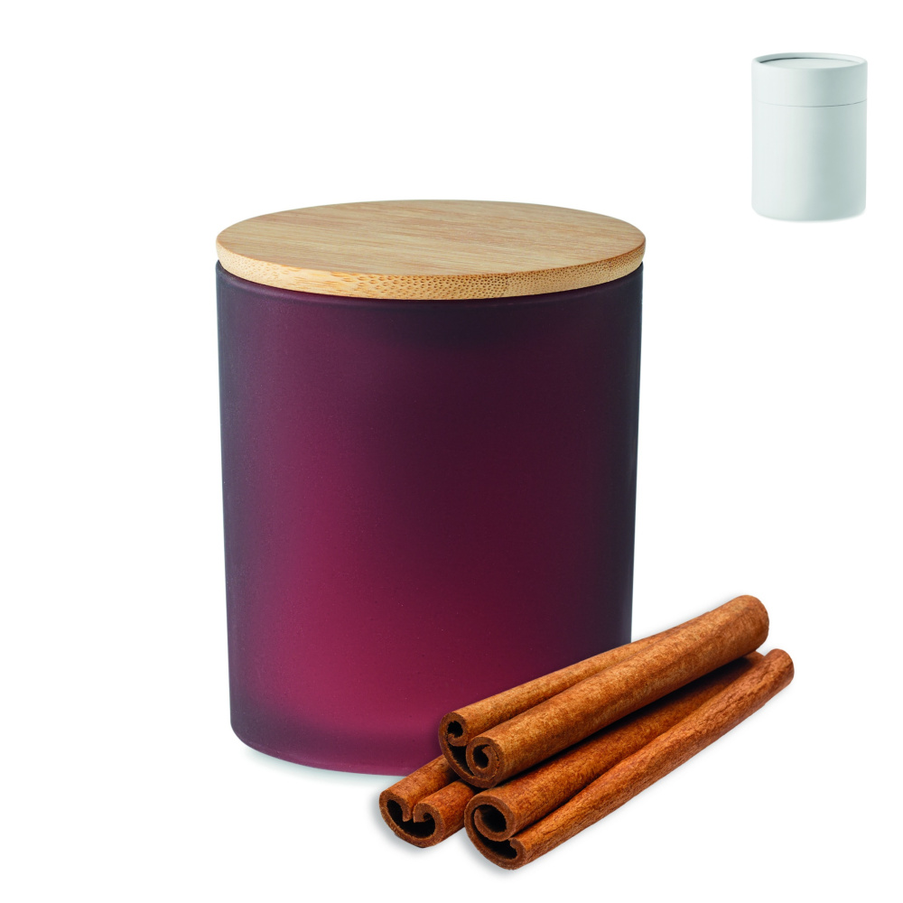 Logotrade promotional giveaway picture of: Plant based wax candle 200 gr