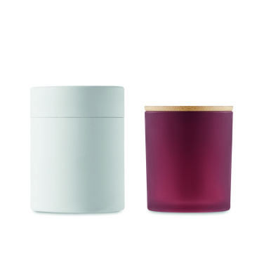 Logo trade advertising product photo of: Plant based wax candle 200 gr