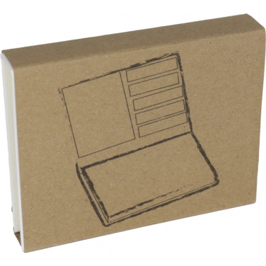 Logo trade promotional merchandise photo of: Adhesive notepad PALMA