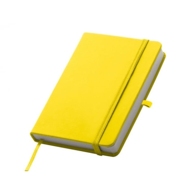 Logo trade business gift photo of: A6 note book LUBECK