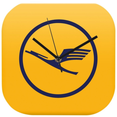 Logo trade promotional items picture of: Wall clock with all over clock face BEL AIR