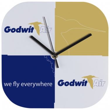 Logotrade promotional merchandise image of: Wall clock with all over clock face BEL AIR
